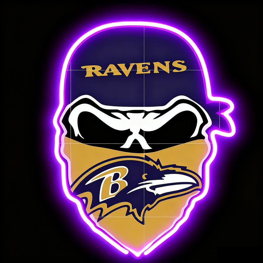 NFL teams big logo sign chains masked heroes football signs Chains for fans