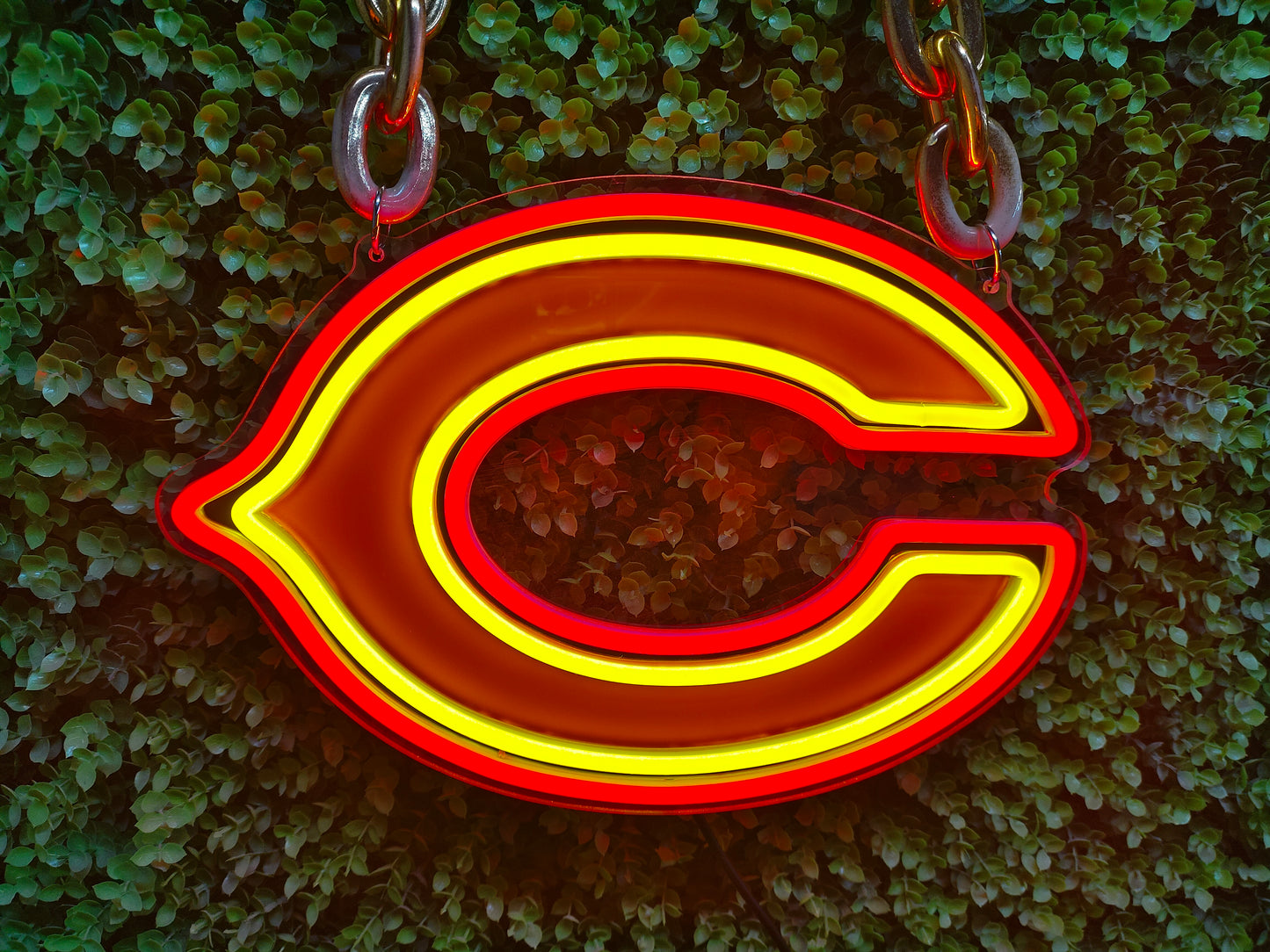 NFL Chicago Bears LED sport neon sign chain Chains for fans