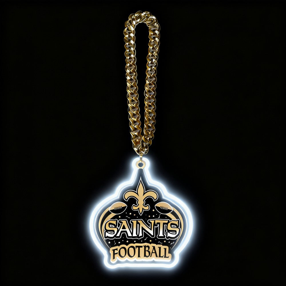 NFL big team logo chains led neon sign Chains for fans