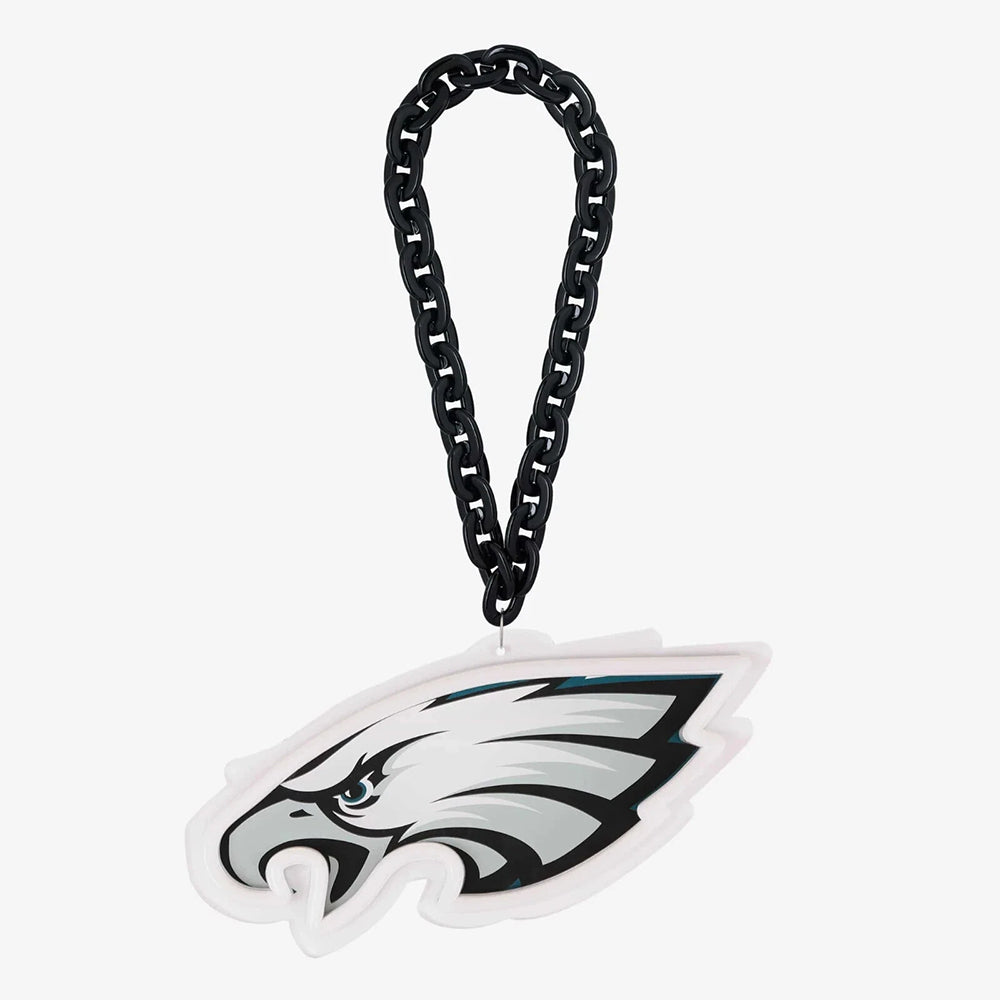 Illuminate Your Passion New Types American football Philadelphia eagle Neon Light Up Big Logo Chain Chains for fans