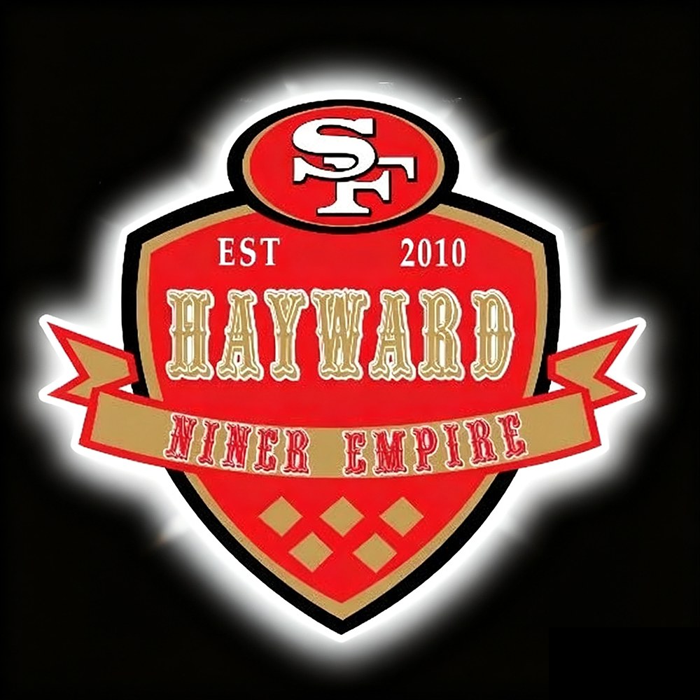 Stylish NFL Big logo 49ers team sign making into chain symbol for fans Chains for fans