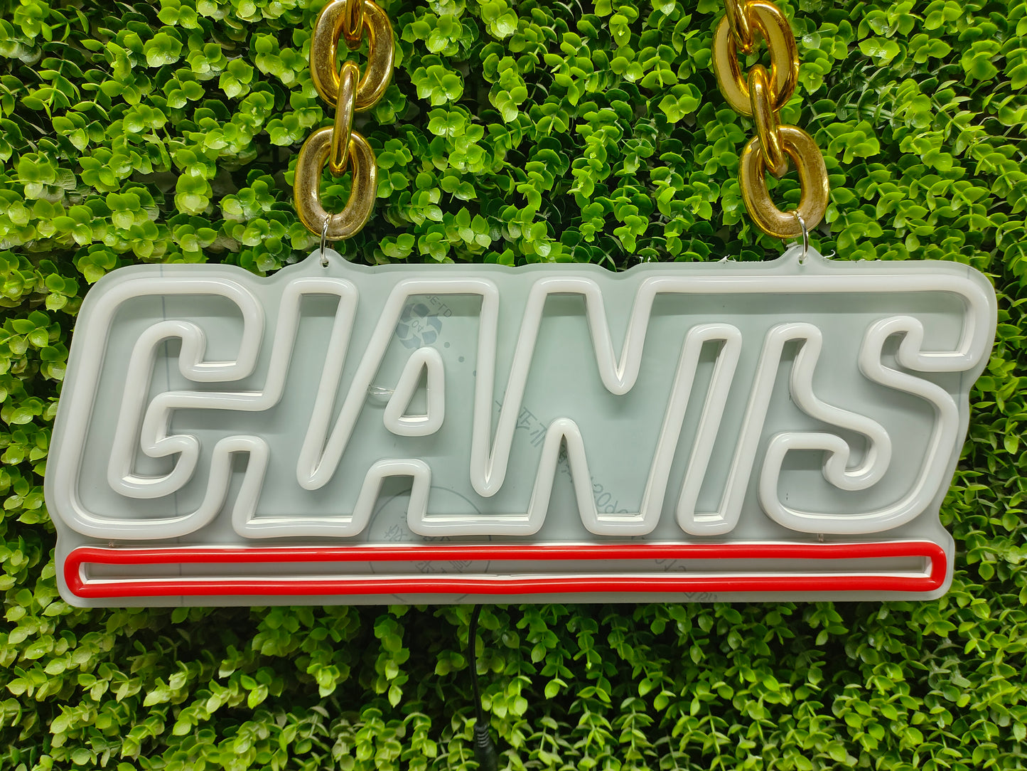 NFL New York Giants LED neon sign necklace(复制) Chains for fans