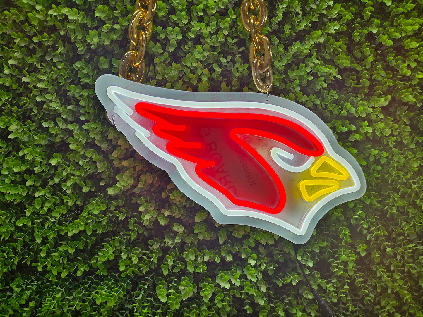 NFL Arizona Cardinals LED sport neon sign light-up chain Chains for fans