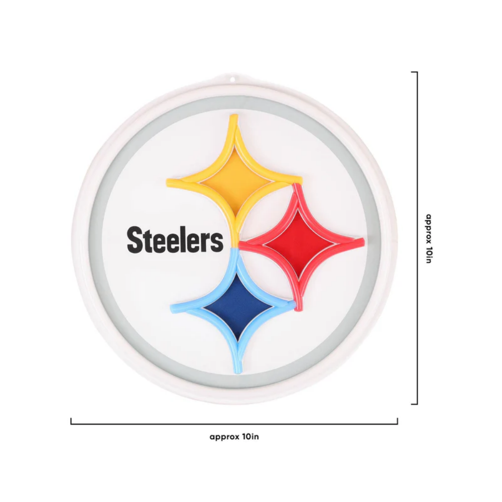 Illuminate Your Passion American football Pittsburgh Steelers Neon Light Up Big Logo Chain Chains for fans