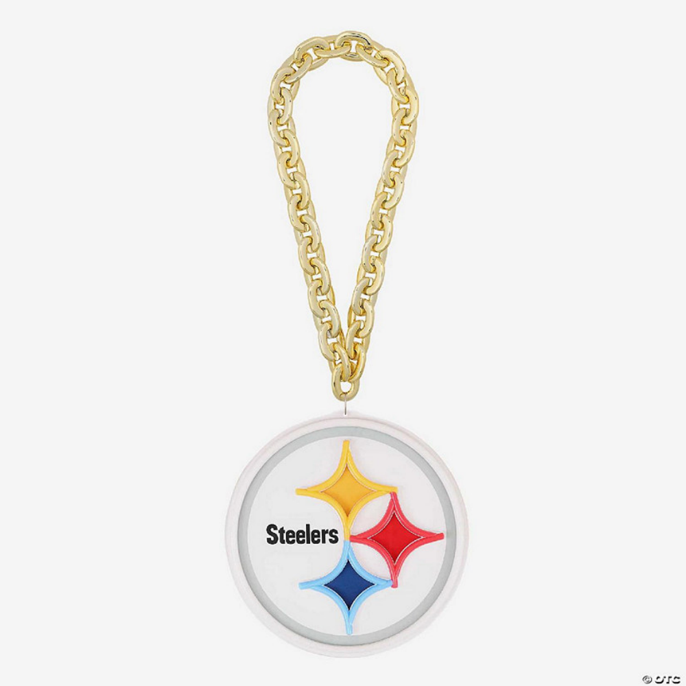 Illuminate Your Passion American football Pittsburgh Steelers Neon Light Up Big Logo Chain Chains for fans