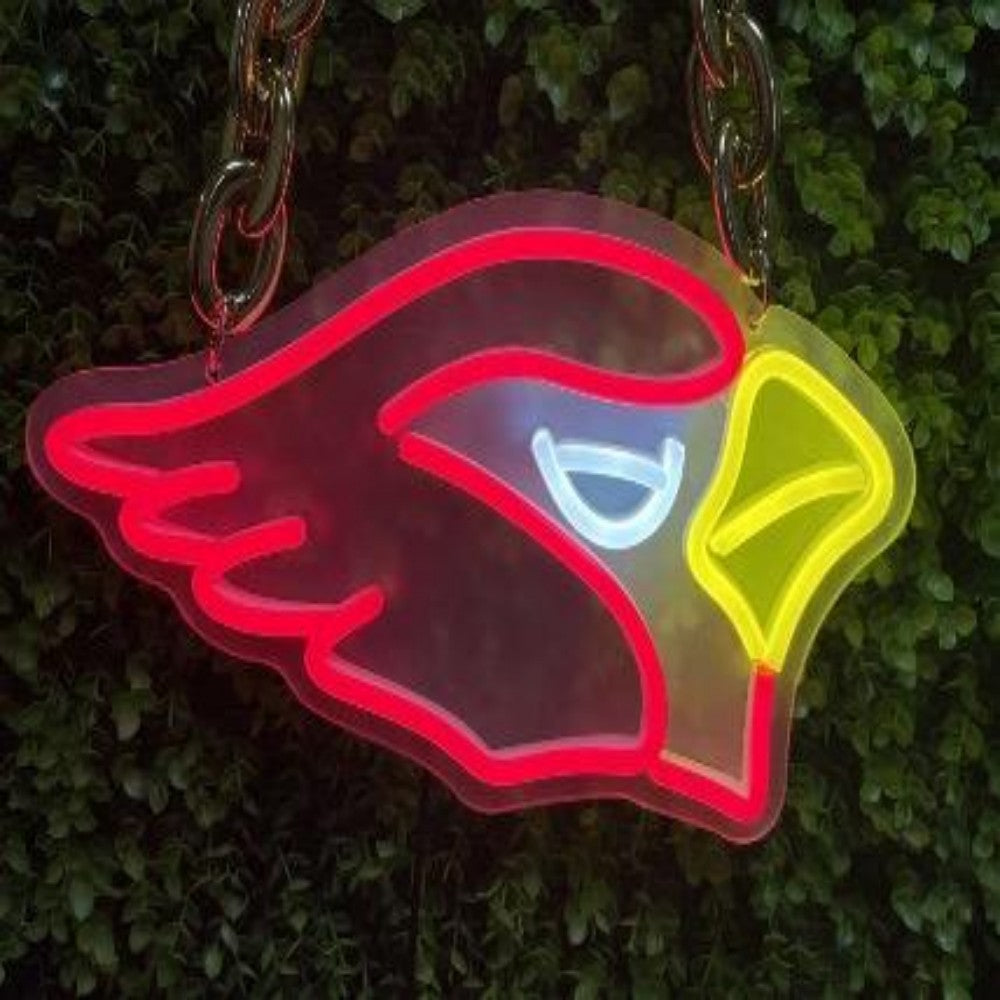 Arizona Cardinals fans Exclusive Led big logo symbol including necklace Chains for fans
