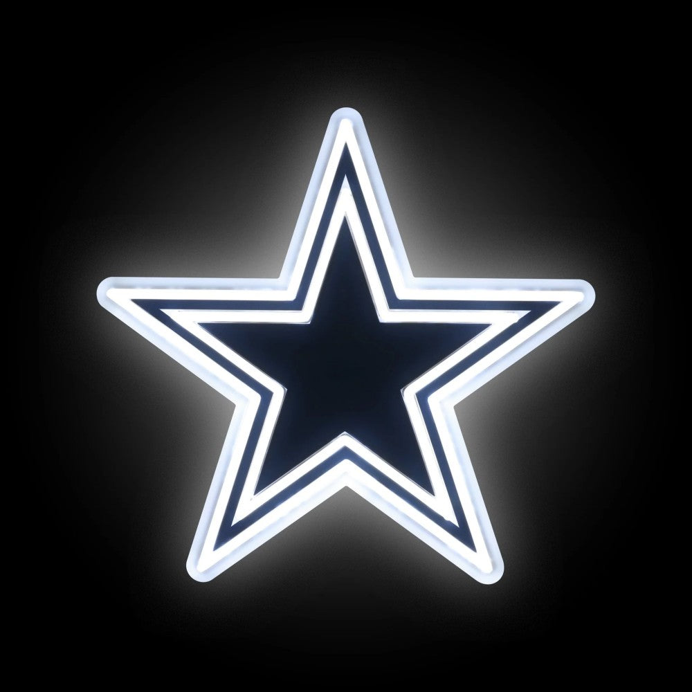 Sport fans Dallas exclusive Neon light up big logo chain 12V including chains Chains for fans
