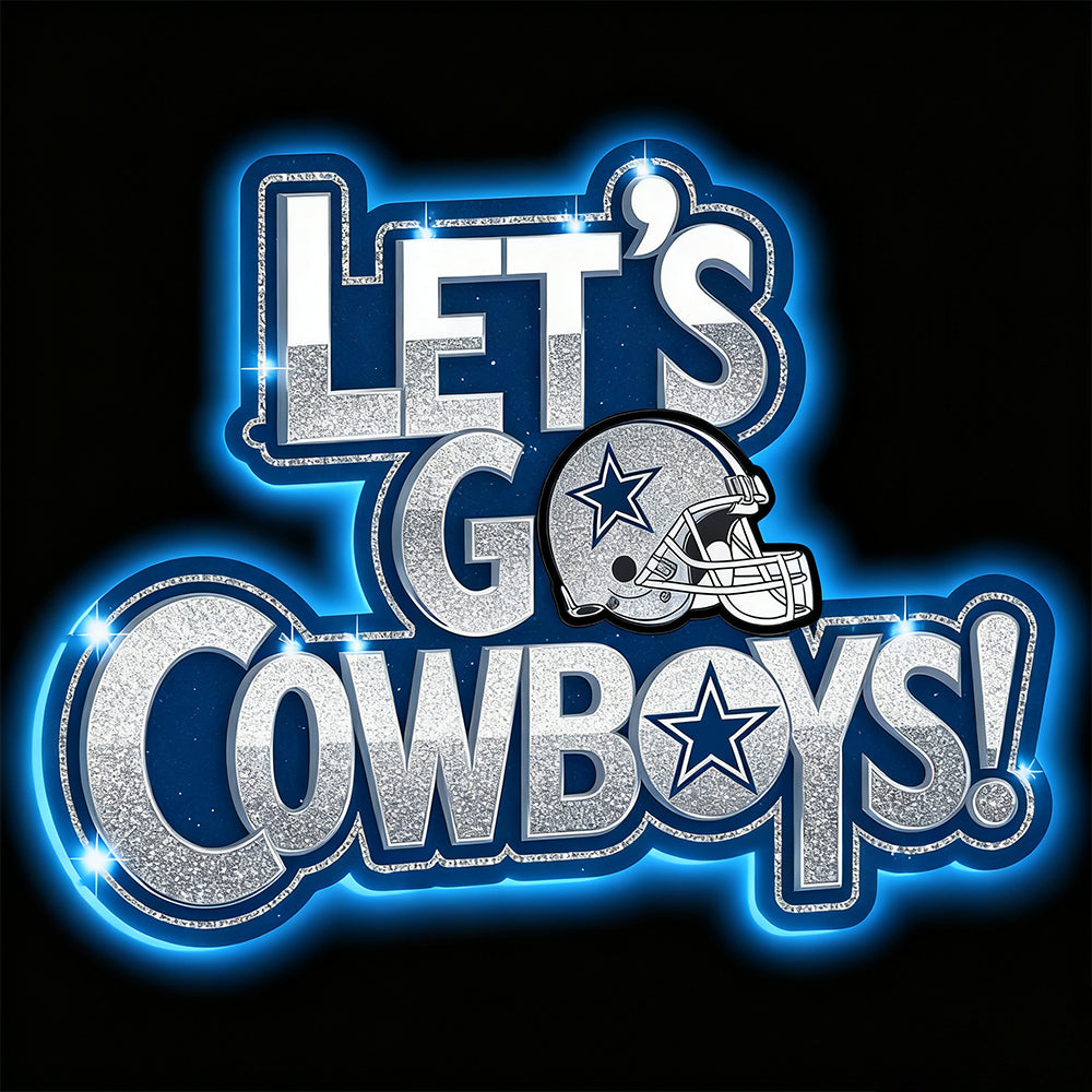 Stylish NFL Big logo Dallas Cowboys team sign making into chain symbol for fans Chains for fans