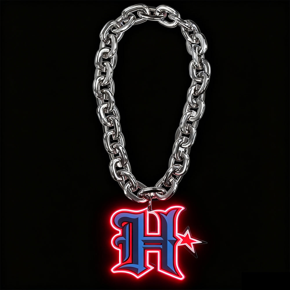 American Sporting 4 leagues big team logo chains sign Chains for fans
