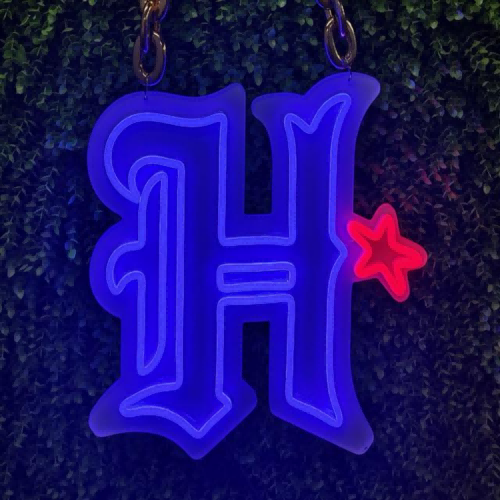Houston Texans fans Exclusive Led big logo symbol including necklace Chains for fans