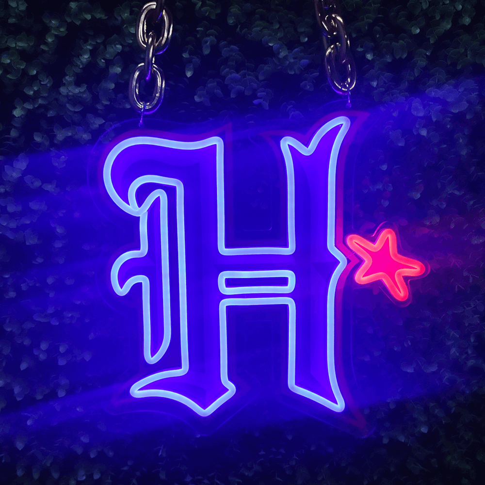 NFL Houston Texans LED sport neon sign chain Chains for fans