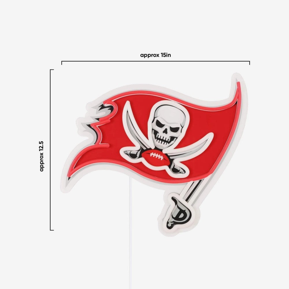 Super fan symbol Tampa Bay Buccaneers LED Neon Light Up Team Logo Sign Chain Chains for fans