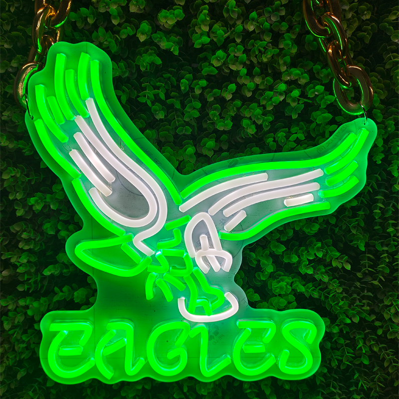 NFL Philadelphia Eagles LED sport neon sign light up chain Chains for fans