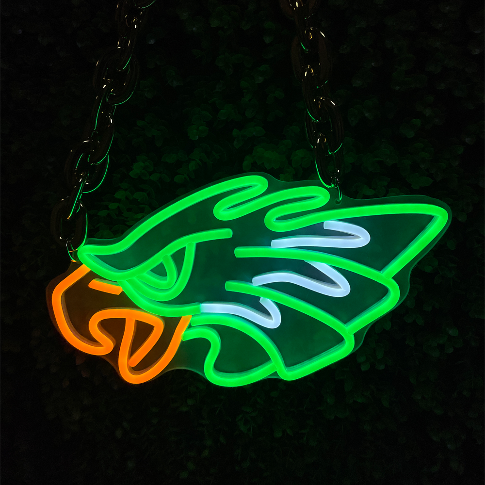NFL Philadelphia Eagles LED sport neon sign light up chain Chains for fans