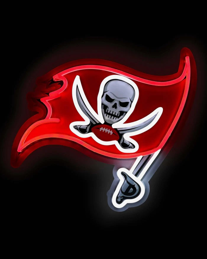 Sport fans Tampa Bay Neon light up big logo chain 12V including chains Chains for fans