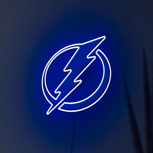 Sport fans Tampa Bay Neon light up big logo chain 12V including chains Chains for fans