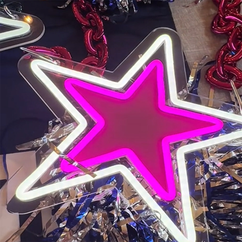 American football Led neon sign chain football necklace for sale Chains for fans