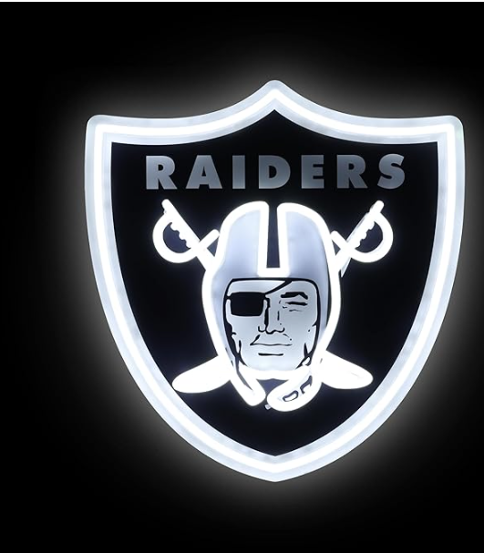 NFL fans chains Team Logo LED Neon Light Up Sign Chains for fans