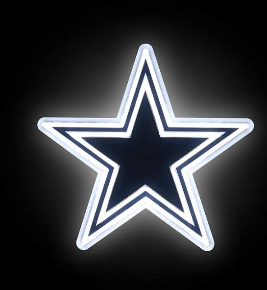 NFL fans chains Team Logo LED Neon Light Up Sign Chains for fans