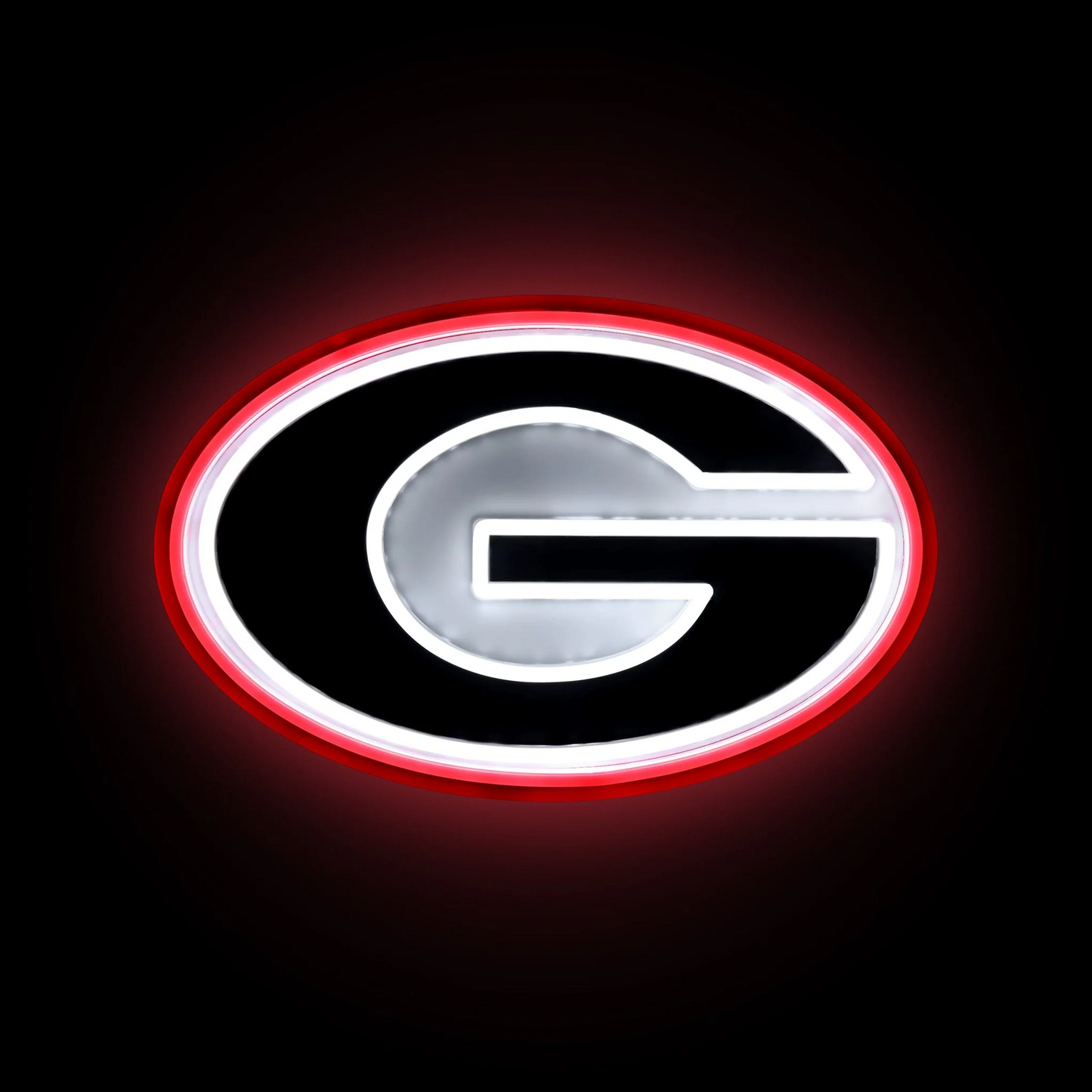 College Group Georgia Bulldogs LED Neon Light Up Team sign light Chains for fans