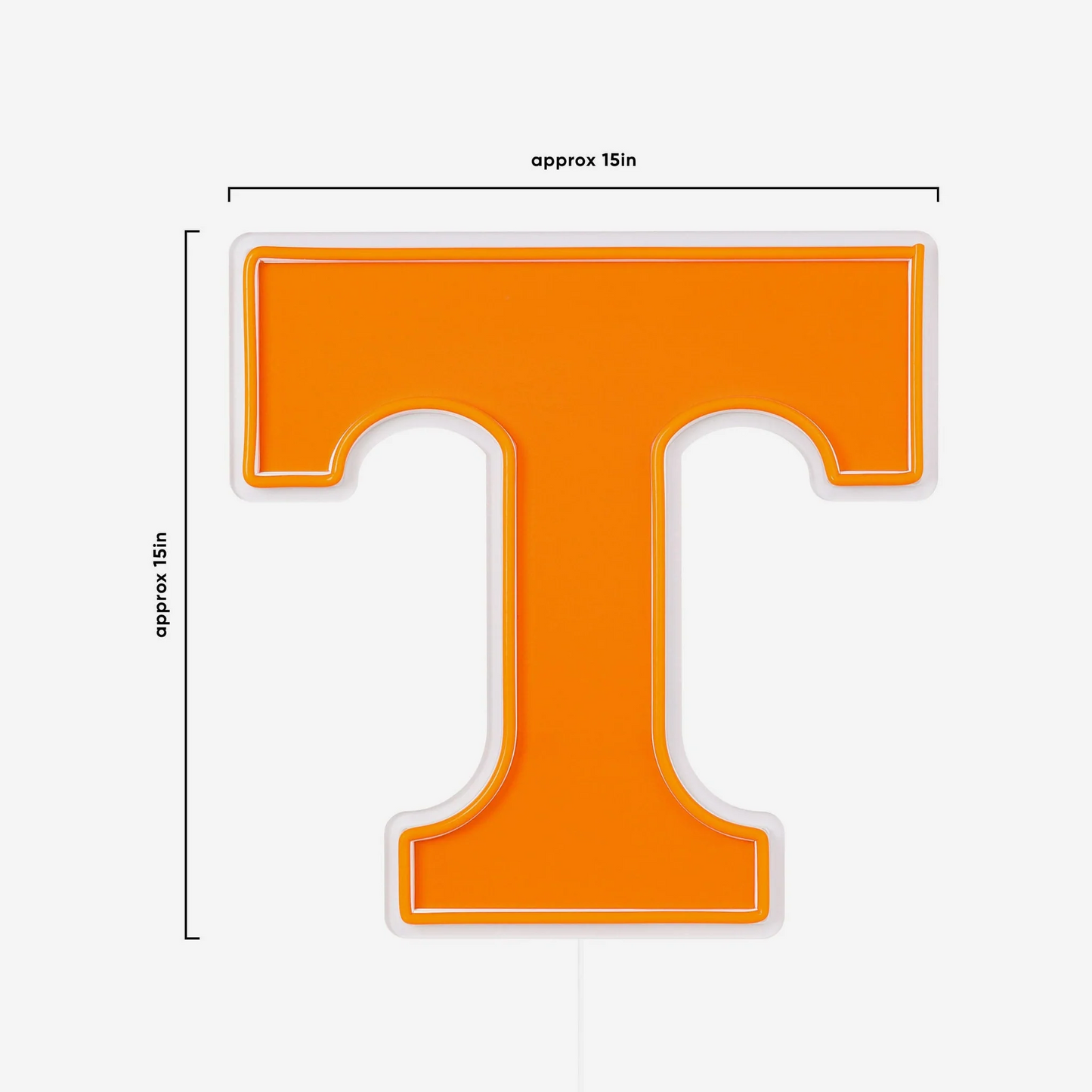 College Group Texas Tennessee Volunteers LED Neon Light Up Team sign light(副本) Chains for fans