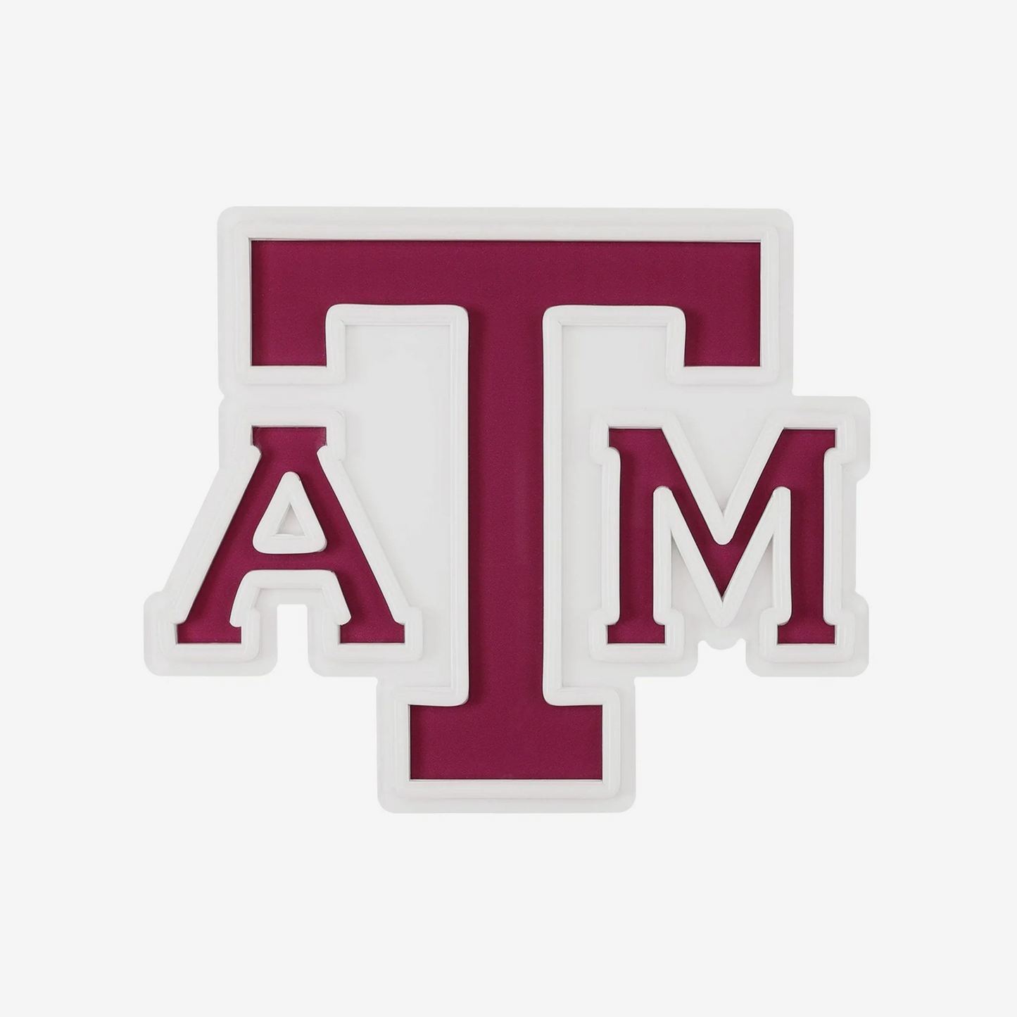 College Group Texas A&M Aggies LED Neon Light Up Team sign light Chains for fans