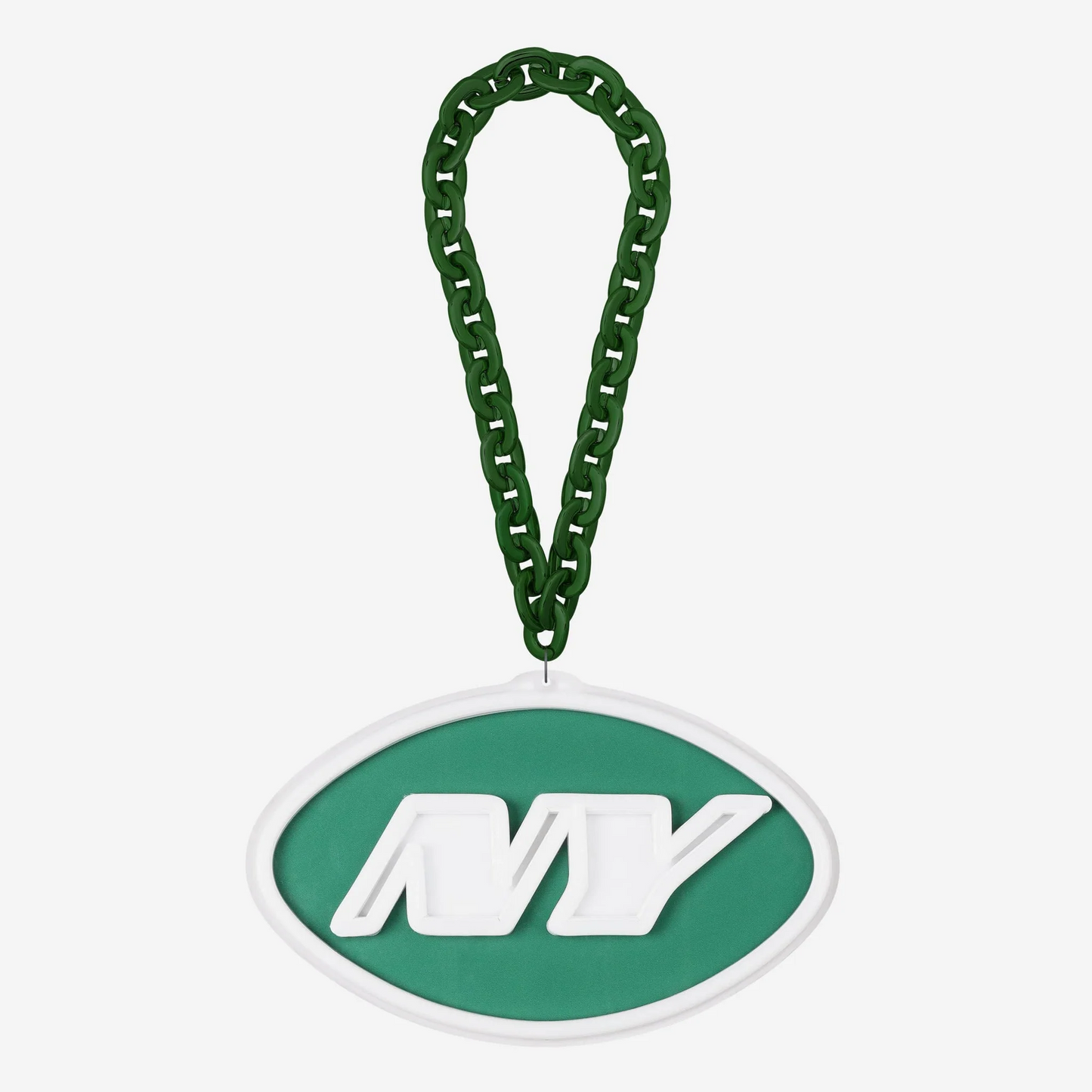 Super fan symbol American football New York Jets Neon Light Up Big Logo Chain Chains for fans