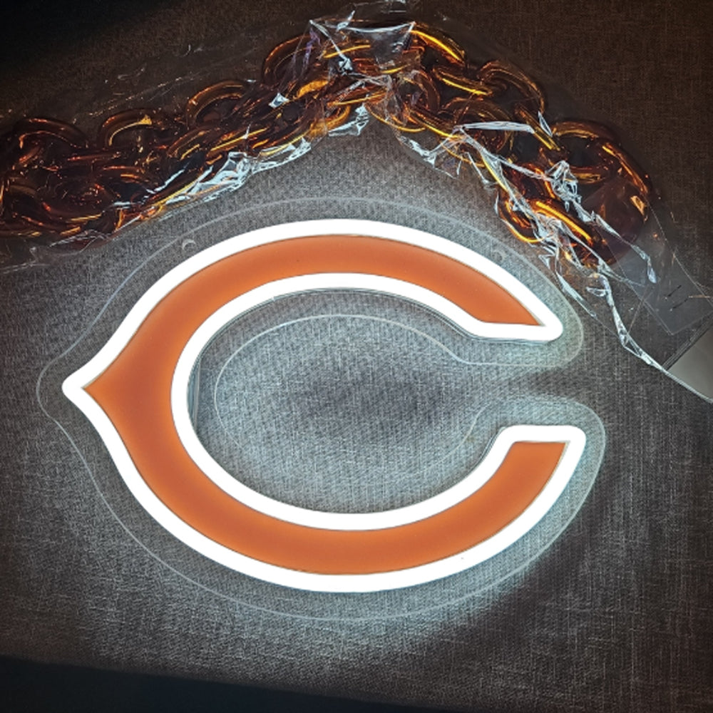 NFL Chicago Bears LED sport neon sign chain Chains for fans