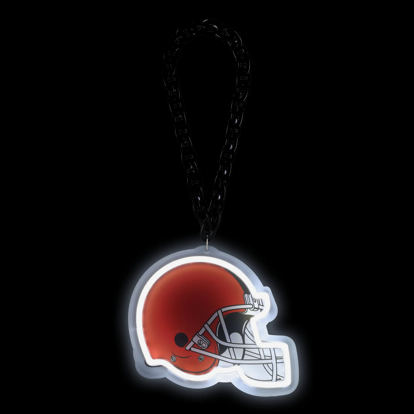 Illuminate Your Passion American football Cleveland Browns Neon Light Up Big Logo Chain Chains for fans