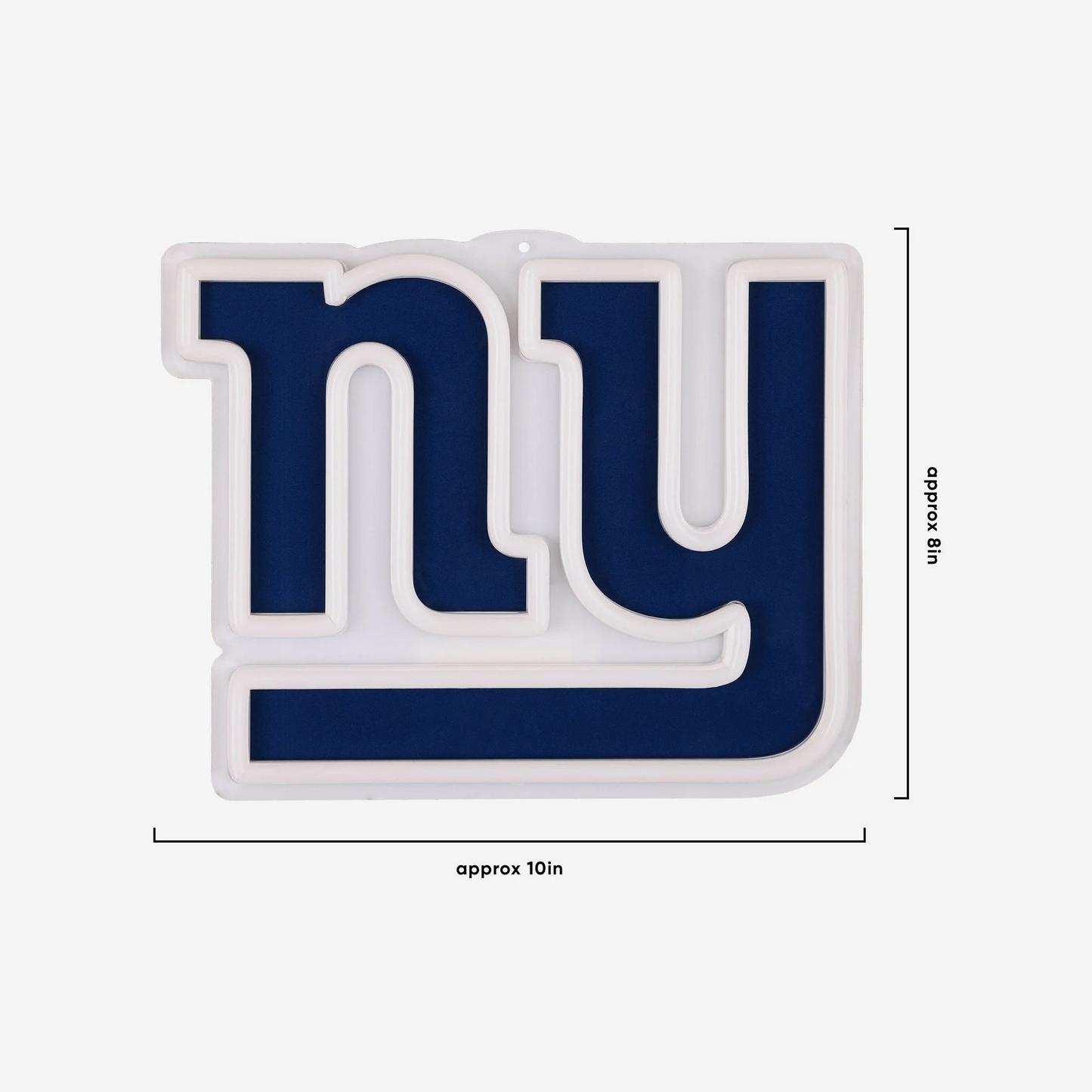 Illuminate Your Passion American football New York Giants Neon Light Up Big Logo Chain Chains for fans
