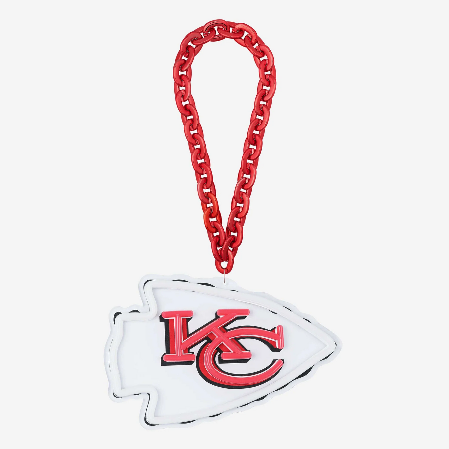 Illuminate Your Passion American football Kansas City Chiefs Neon Light Up Big Logo Chain Chains for fans