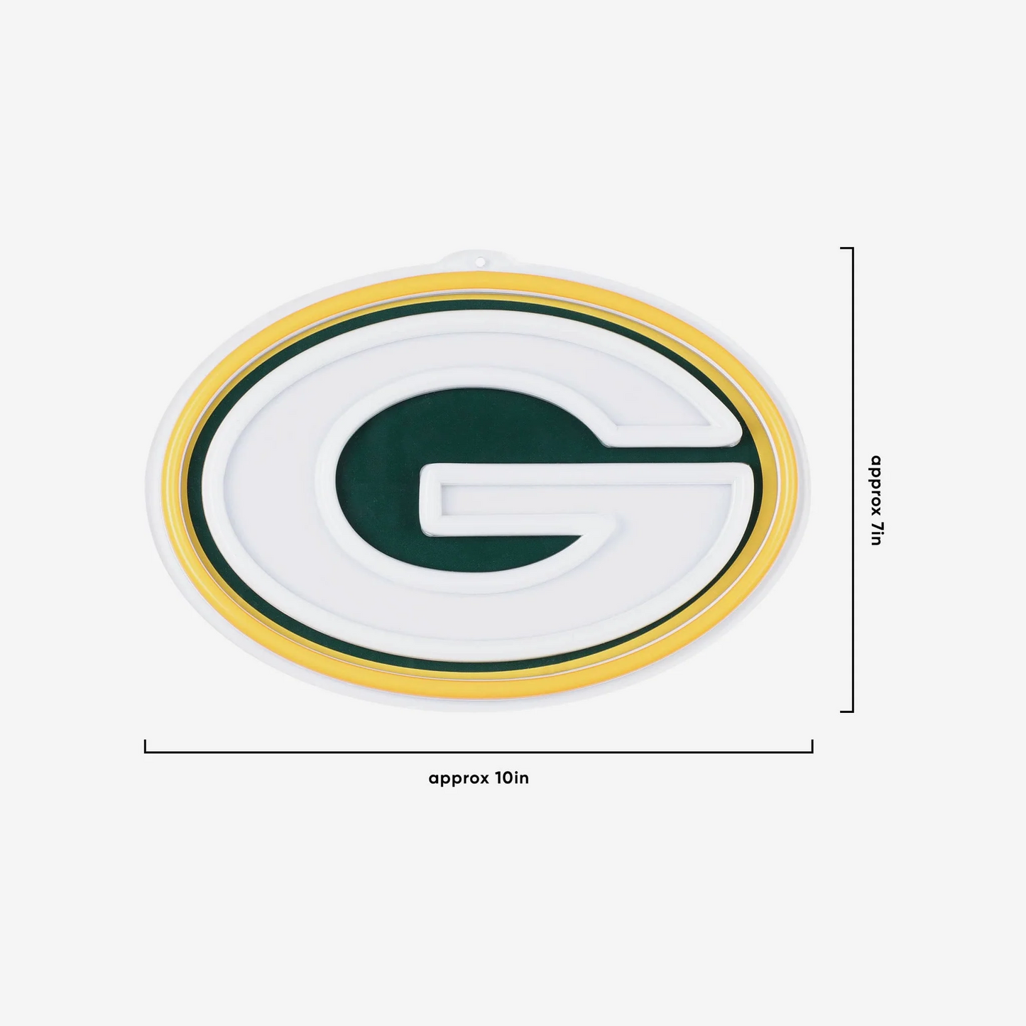 Illuminate Your Passion American football Green Bay Packers Neon Light Up Big Logo Chain Chains for fans