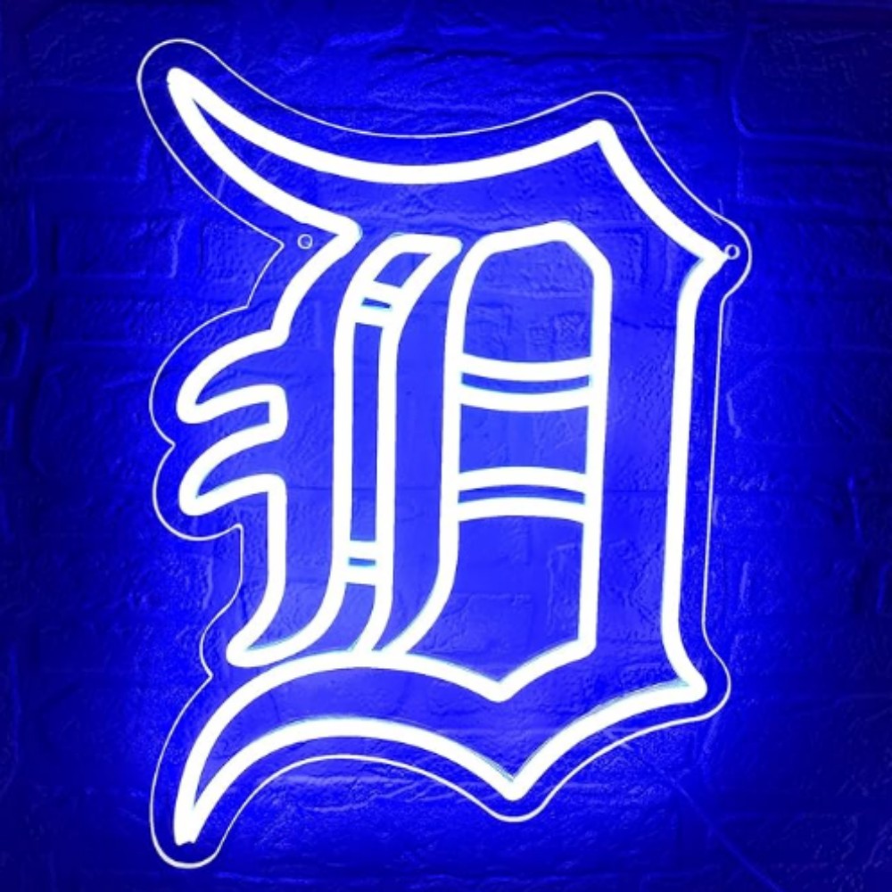 American baseball exclusive fans Neon lighting up sign big logo chain for gathering Chains for fans