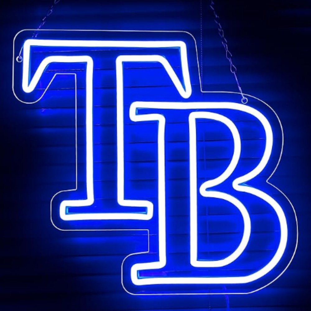 American baseball exclusive fans Neon lighting up sign big logo chain for gathering Chains for fans