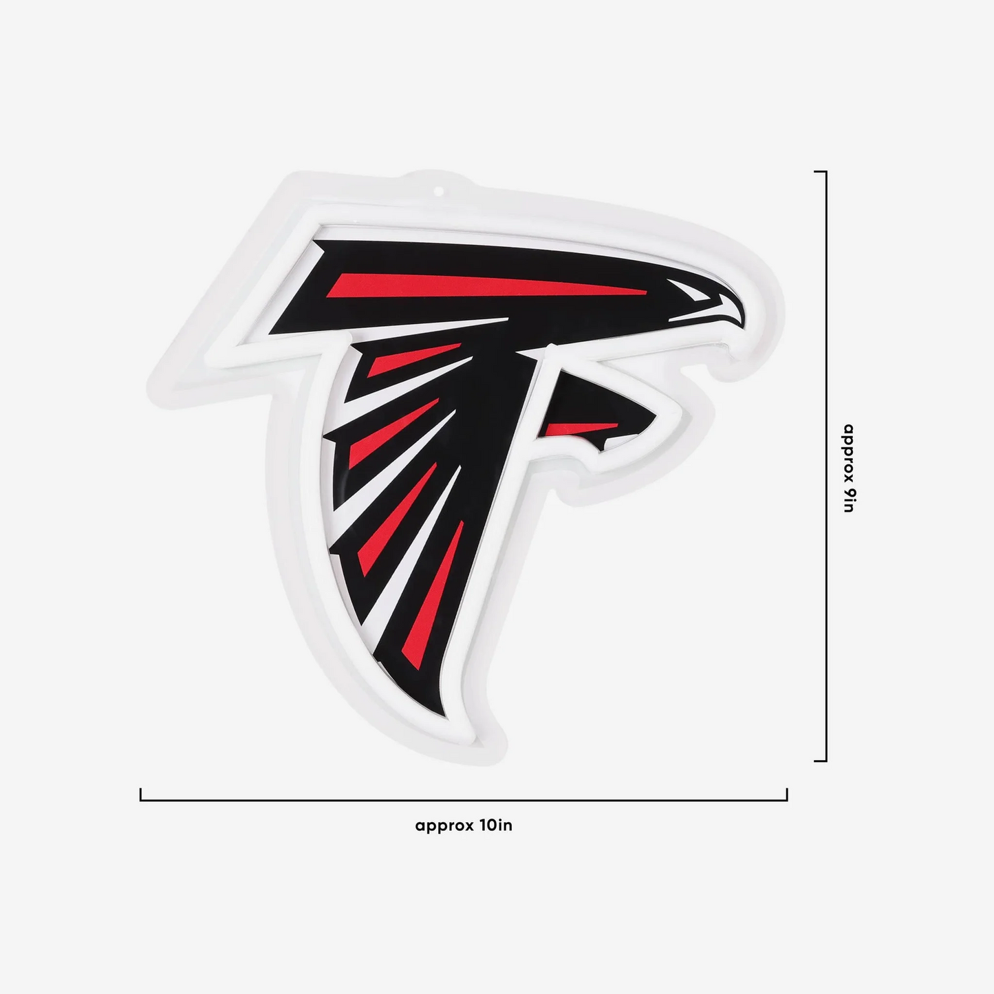 Super fan symbol American football Atlanta Falcons Neon Light Up Big Logo Chain Chains for fans