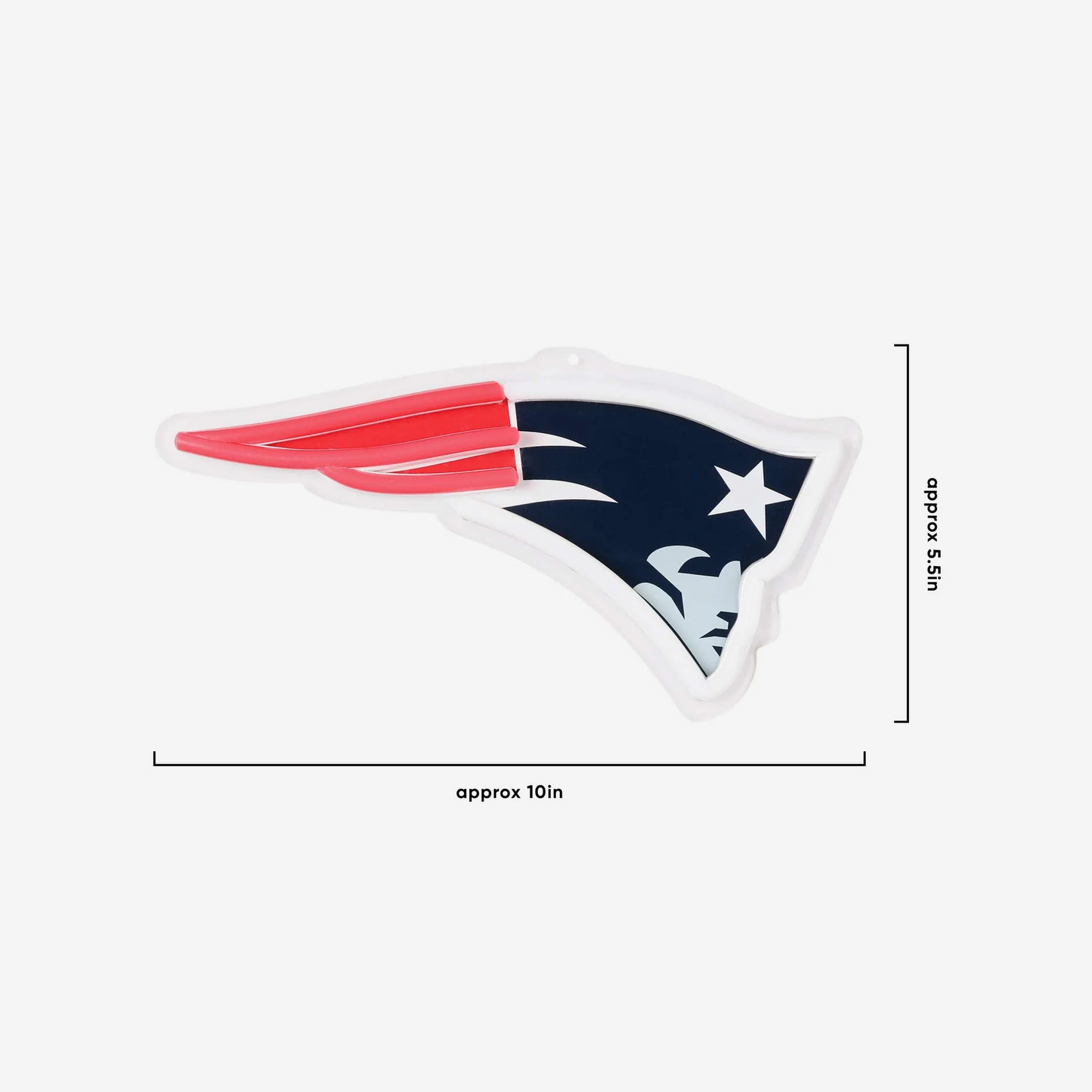 Super fan symbol New England Patriots Neon Light Up Big Logo Chain Chains for fans