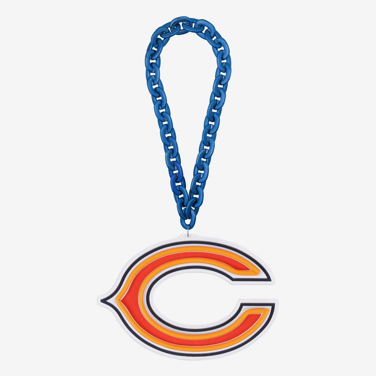 Illuminate Your Passion American football Chicago Bears Neon Light Up Big Logo Chain Chains for fans