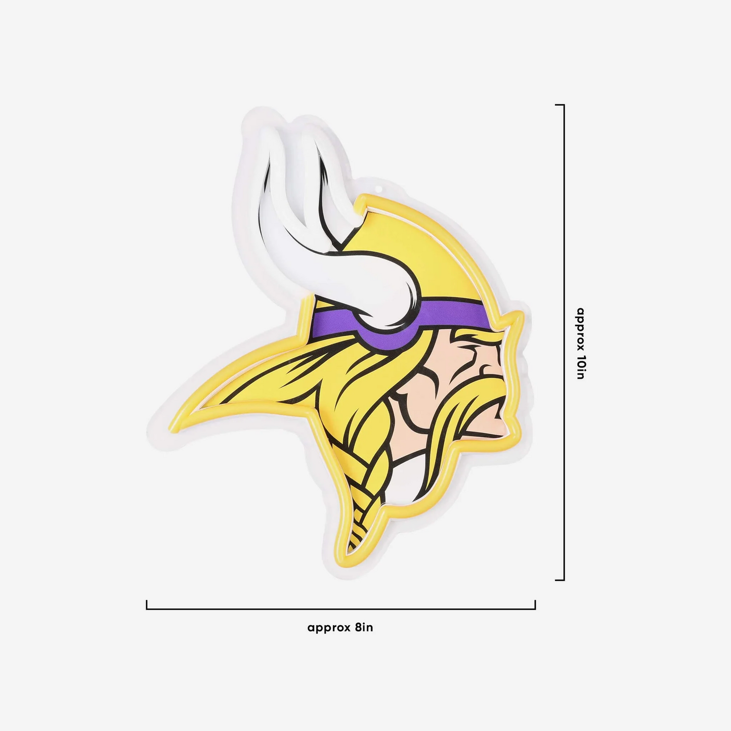Illuminate Your Passion American football Minnesota Vikings Neon Light Up Big Logo Chain Chains for fans