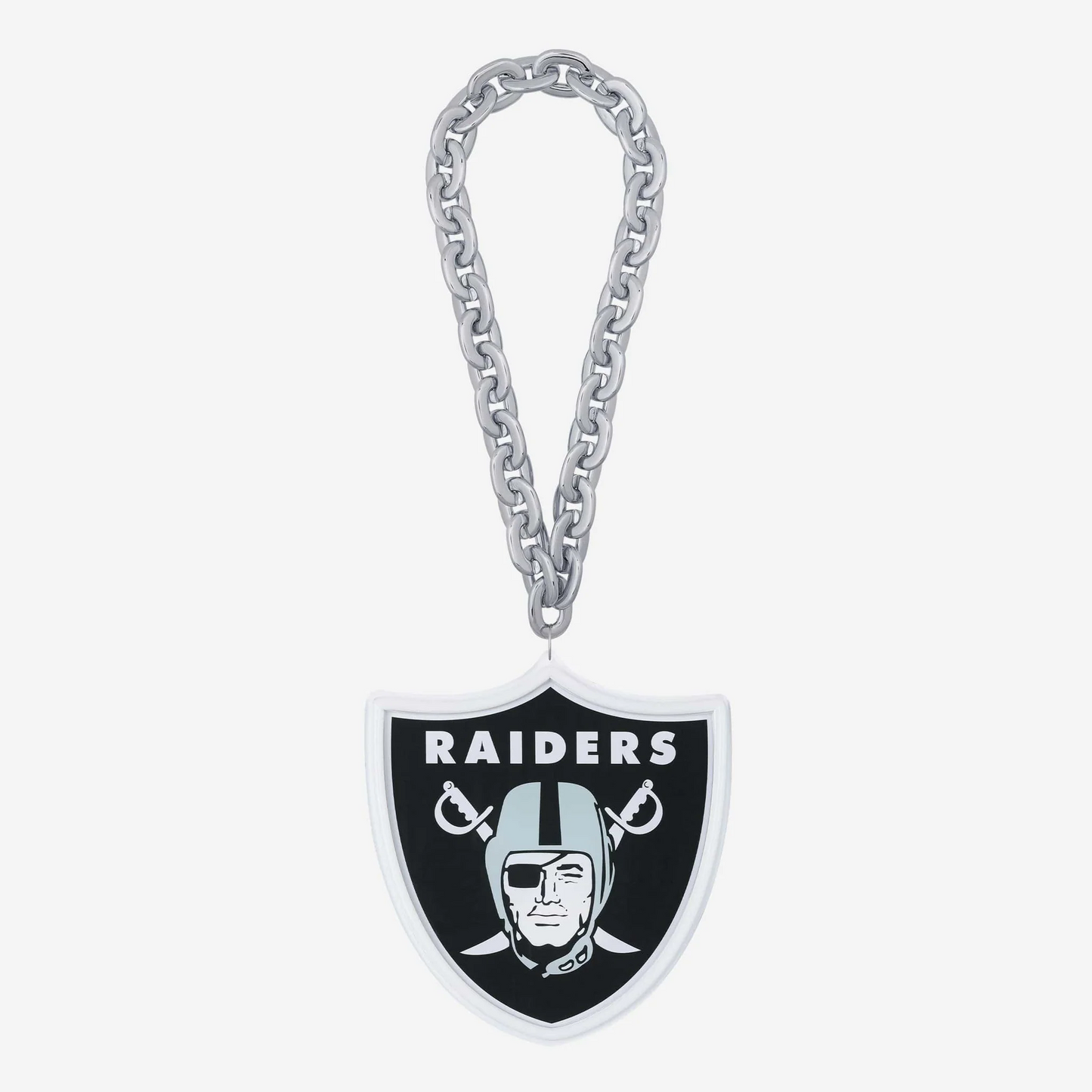 Illuminate Your Passion American football Las Vegas Raiders Neon Light Up Big Logo Chain Chains for fans