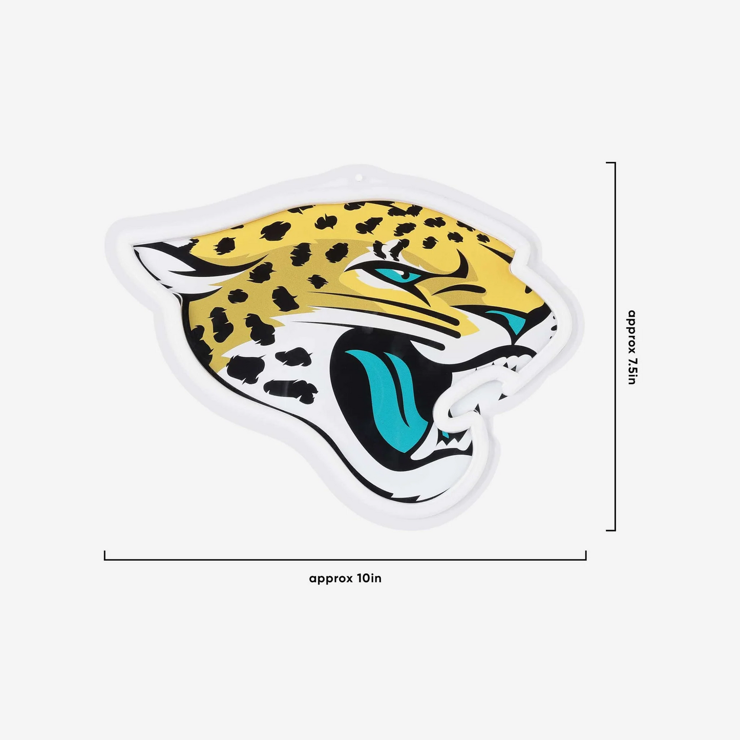 Illuminate Your Passion American football Jacksonville Jaguars Neon Light Up Big Logo Chain Chains for fans