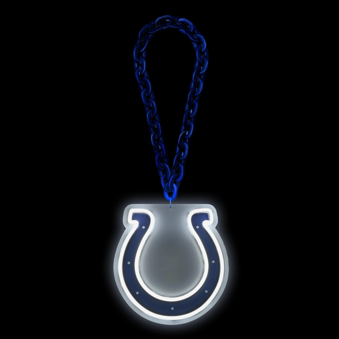 Illuminate Your Passion American football Indianapolis Colts Neon Light Up Big Logo Chain Chains for fans