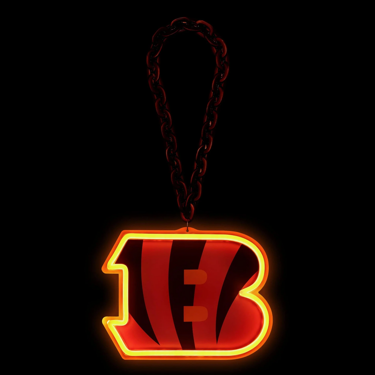 Illuminate Your Passion American football Cincinnati Bengals Neon Light Up Big Logo Chain Chains for fans