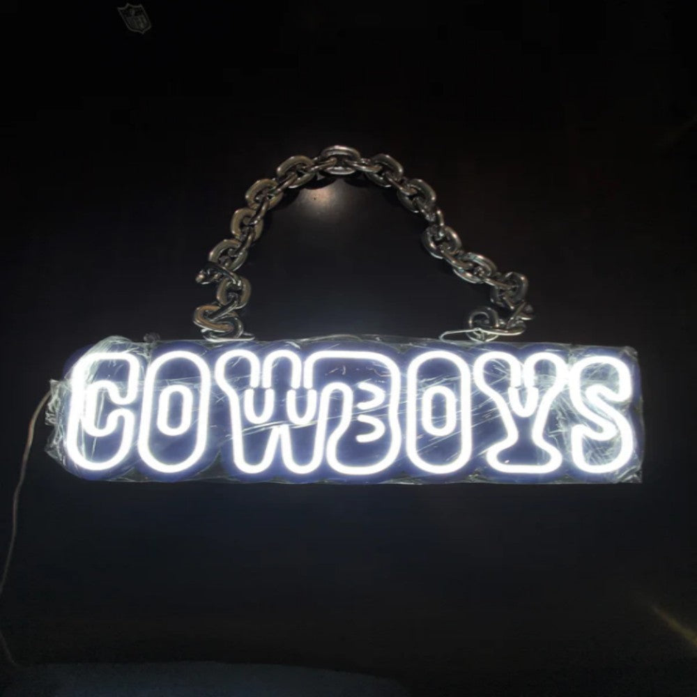 NFL fans chains Dallas Cowboys Led big logo chains for team Chains for fans