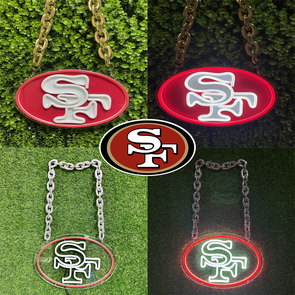 Unleash-Your-Team-Spirit-Elevate-Your-Style-with-our-Neon-Chains-Featuring-the-Big-Four-American-Sports-Leagues Chains for fans