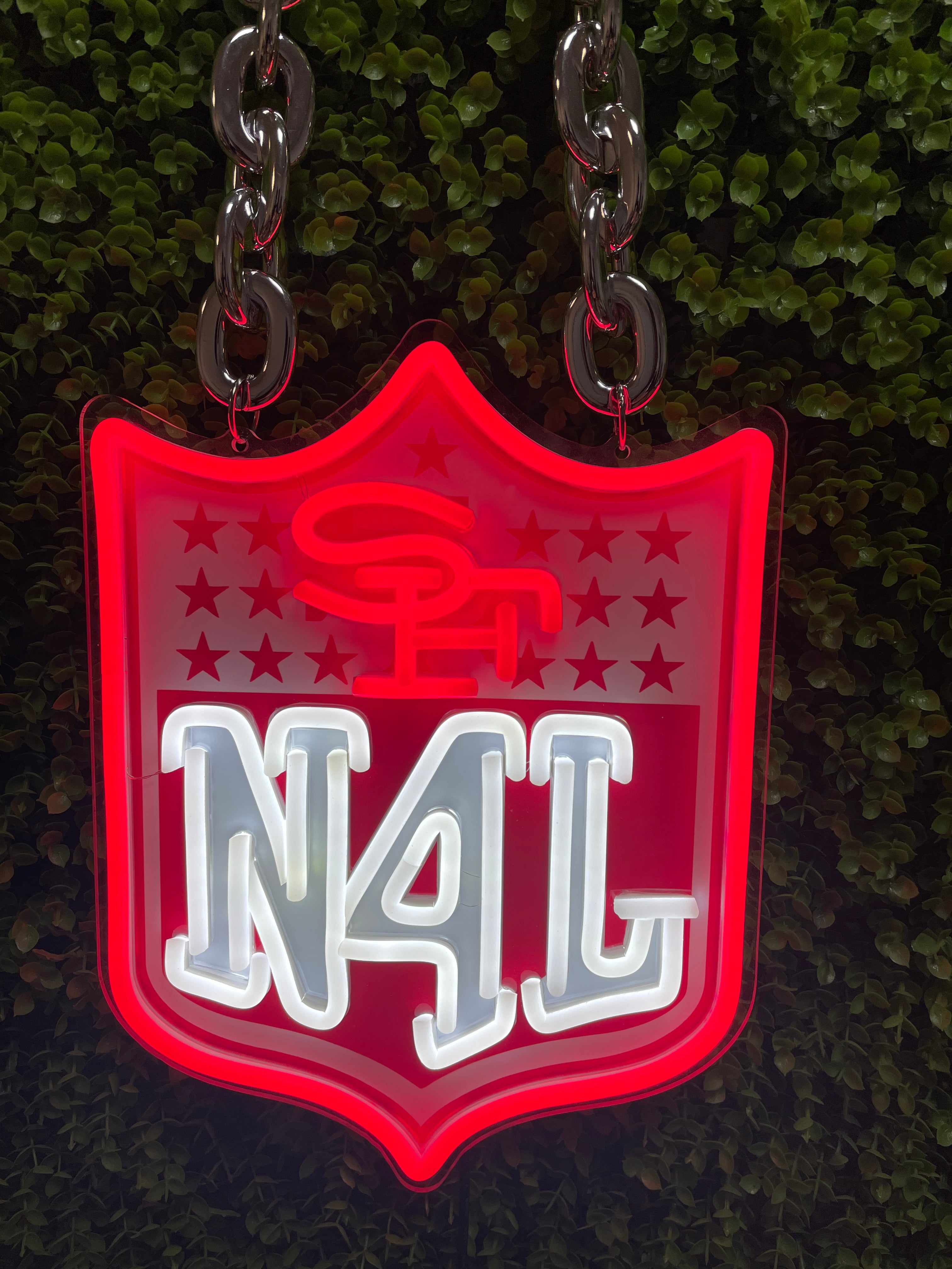 Best neon chains for San Francisco 49ers fans！ – Chains for fans