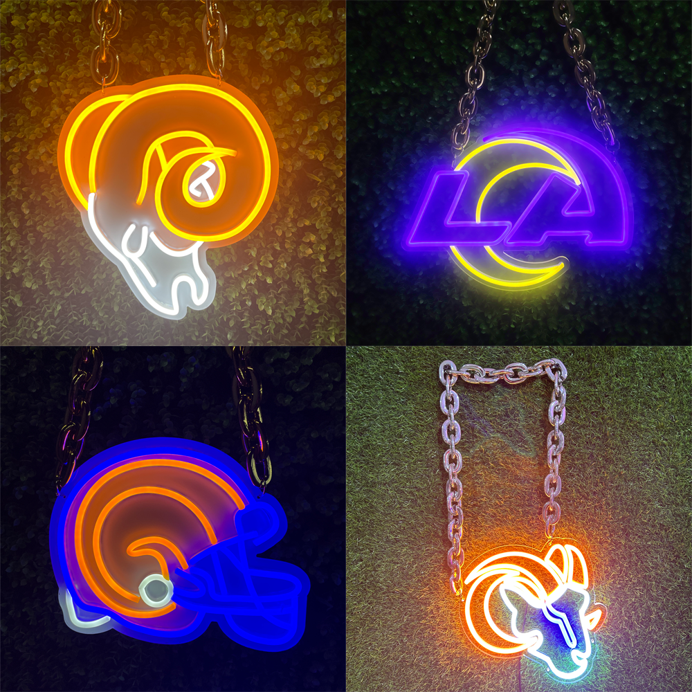 Elevate-Your-Style-with-Customizable-Neon-Chains-Show-Your-Passion-for-the-Four-Major-American-Sports-Leagues Chains for fans