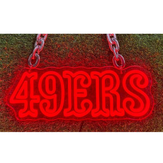 American NFL 49ers big team logo chains signs Chains for fans