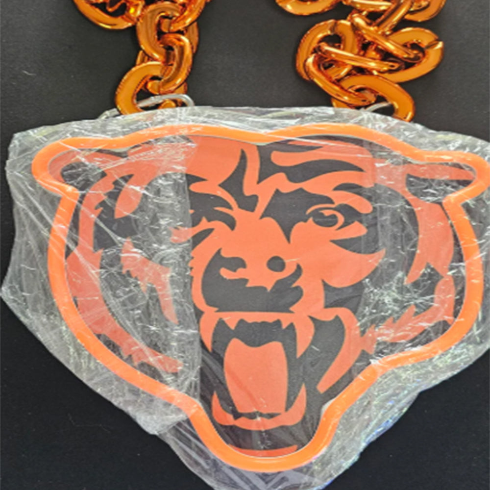 Illuminate Your Passion American football Chicago Bears lighting up sign for Super fans Chains for fans