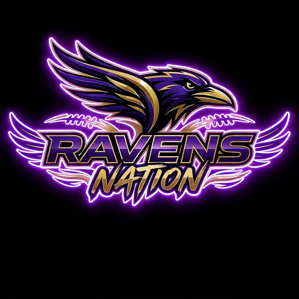 Very popular NFL big chain logo sign neon Chains for fans