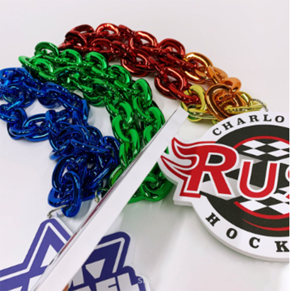 American football NFL big team logo foam chains Chains for fans